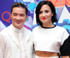 Mr. Đàm chào đón Demi Lovato lần đầu đến Việt Nam