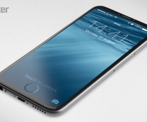 Ý tưởng iPhone 7 với nút home chìm, màn hình rộng
