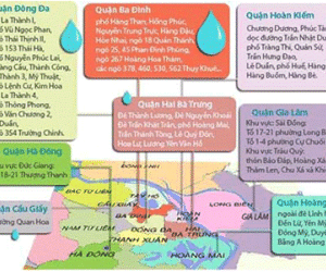 Xem điểm “nóng” thiếu nước sạch vào mùa hè tại Hà Nội