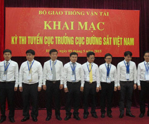 Cục phó Đường sắt dẫn đầu thi tuyển Cục trưởng