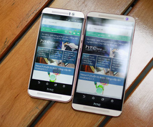 Ảnh thực tế One E9+, phablet màn hình 2K đầu tiên của HTC