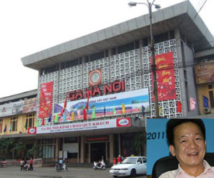 Bầu Hiển đòi "mua" ga Hà Nội