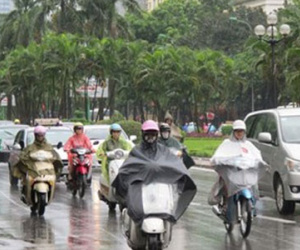 Bắc Bộ có mưa dông, nắng nóng chấm dứt