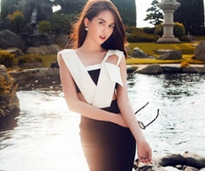 Ngọc Trinh đẹp "nao lòng" giữa thiên nhiên thơ mộng