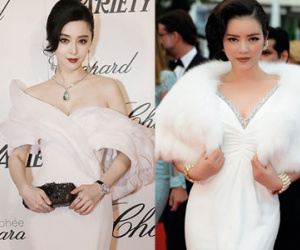 Phạm Băng Băng - Lý Nhã Kỳ cùng chọn style cổ điển ngày 3 LHP Cannes