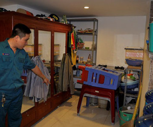 Phút 10 giang hồ chém thanh niên tại ủy ban phường