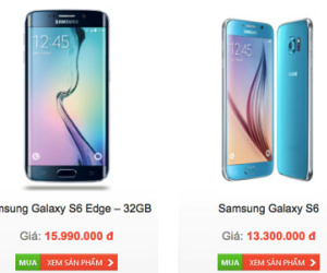 Galaxy S6 xách tay về ồ ạt, máy chính hãng loạn giá