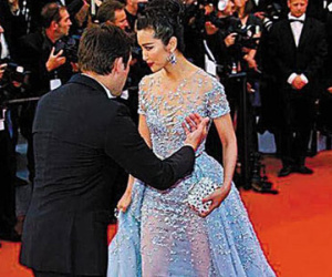 Lý Băng Băng lộ ảnh bị an ninh đuổi khỏi thảm đỏ Cannes