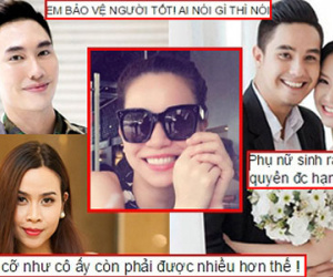 Hà Hồ liên tục được các sao và cộng đồng mạng bênh vực