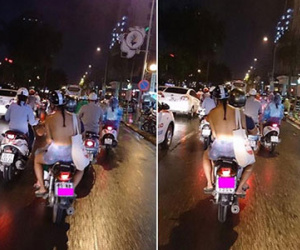 Hè đến, nhức mắt với những thiếu nữ "mặc cũng như không"