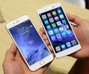 Bphone đọ dáng iPhone 6 và Galaxy S6 edge