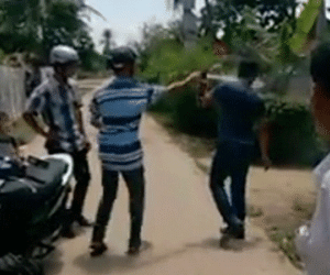 Tạm đình chỉ công tác trưởng công an xã xịt hơi cay vào mặt dân