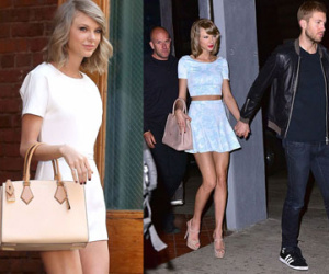 Taylor Swift qua đêm với bạn trai tại nhà riêng