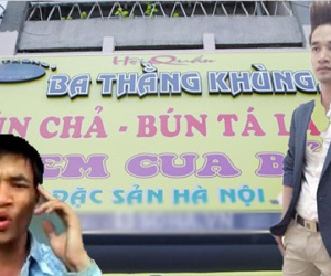 Quán ăn "ba thằng khùng" của Lệ Rơi gây choáng