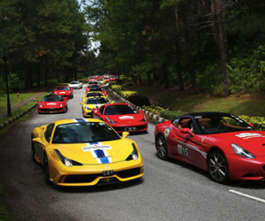 100 người chơi xe Ferrari tại Đông Nam Á tụ họp