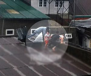 Cuộc giải cứu vĩ đại 3 mẹ con thoát dòng nước lũ cao 2 mét ở Đà Lạt