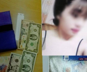 Kiều nữ xinh đẹp trộm tiền tại xưởng phim bị camera ghi hình