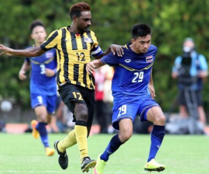 Thua U-23 Thái Lan, Malaysia tắt hy vọng đi tiếp