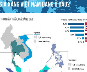 Giá xăng ở Việt Nam đắt hay rẻ?