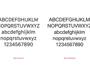 Apple chuẩn bị đổi font chữ trong iOS 9, OS X 10.11