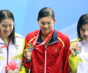 Cập nhật: Việt Nam đoạt chín HC vàng, phá ba kỷ lục SEA Games trong ngày 6/6