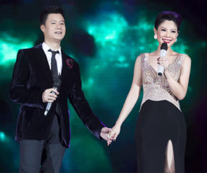 Thanh Thảo lạc giọng khi hát cùng Quang Dũng