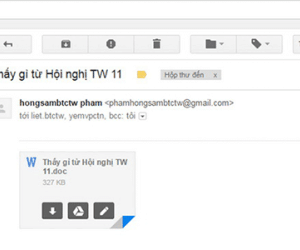 Cẩn thận mã độc trong email giả mạo cơ quan trung ương