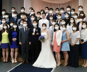Đám cưới thời "MERS bùng phát" tại Hàn Quốc