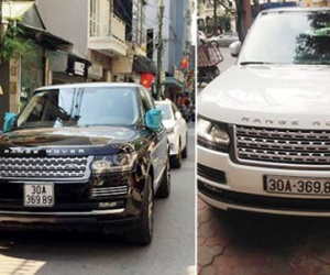 Làm rõ vụ 2 xe Range Rover tiền tỷ chung biển số ở Hà Nội
