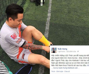 Tuấn Hưng: "Tôi cạo trọc đầu nếu U.23 Việt Nam thua U.23 Thái Lan"