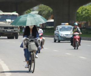 Miền Bắc hết mưa, khí nóng tràn về