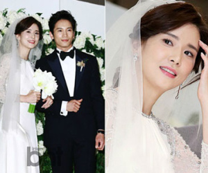 Lee Bo Young và Ji Sung đón con gái đầu lòng sớm