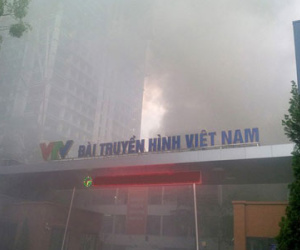 Cháy tại Đài truyền hình Việt Nam