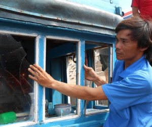 Tàu cá bị Trung Quốc truy cản, cướp ở ngư trường Hoàng Sa