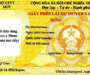 Tháng 9 sẽ áp dụng cấp bằng lái xe số tự động