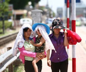 Nắng nóng tiếp tục duy trì trên cả nước