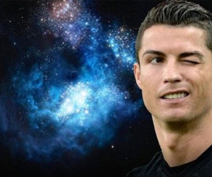 Choáng: Ronaldo được đặt tên cho thiên hà mới