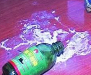 Nát rượu, cuồng ghen, bắt con uống thuốc diệt cỏ