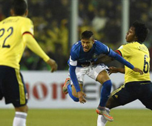 Neymar nhận thẻ đỏ, Brazil trượt ngã trước Colombia