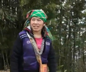 Cô gái Hmong nói tiếng Anh lưu loát
