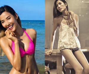 Vòng 1 to bất thường của người mẫu Hoàng Thùy