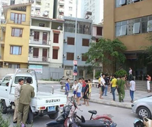 Hà Nội: Rơi từ tầng 29 xuống đất, một phụ nữ chết thảm