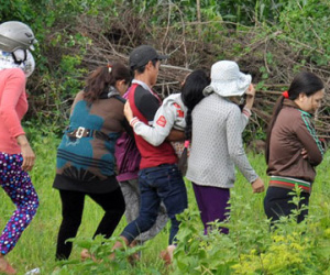 Đưa con đến nghĩa trang, mẹ thiếu nữ ngã quỵ
