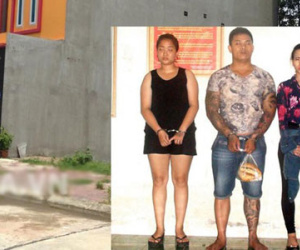 50 cảnh sát bao vây, quật ngã kẻ hại chồng Chủ tịch xã trong nhà nghỉ