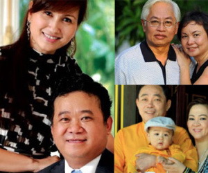 Điểm mặt các cặp vợ chồng đại gia giàu nhất Việt Nam