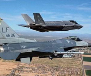 Tiêm kích F-35 thua "bà già" F-16 khi không chiến gần
