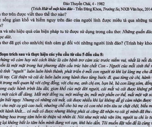 Trường Sa, Hoàng Sa vào đề thi môn Văn