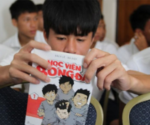 Cầu thủ HAGL coi trọng việc học hơn bóng đá