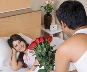 Bao lâu rồi không tặng hoa vợ?