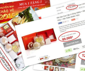 Yến sào giá 100.000 đồng 100 gram